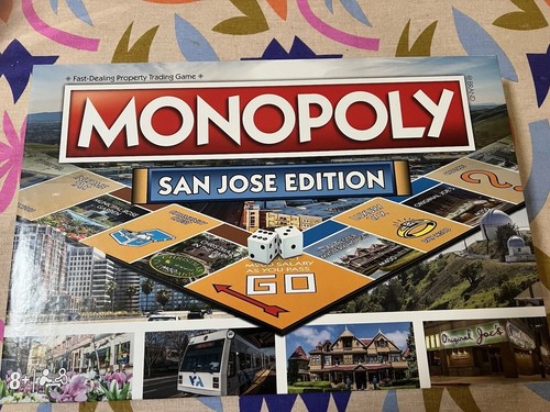 Monopoly San Jose Edition California 2023 Open Box - Picture 1 of 3