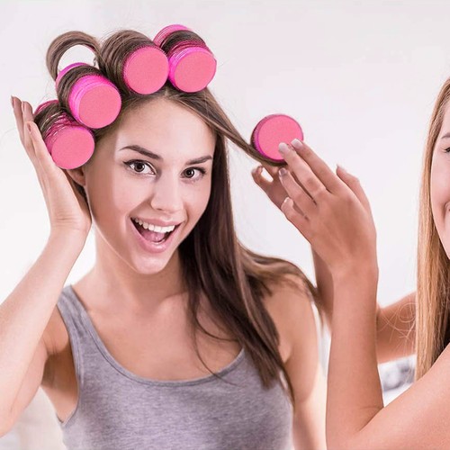 8 Stück Selbstklebende Haarroller für Frauen Schwamm Locken- und Stylingwerkzeug - Bild 4 von 11