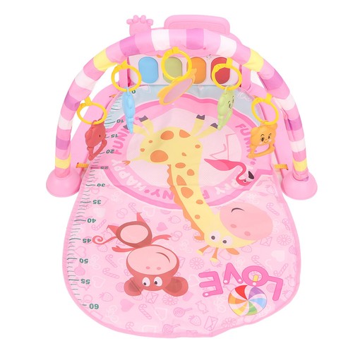 Pink Baby Gyms Play Mats Early Education Sensory Development Foot Piano Baby - Imagen 22 de 24