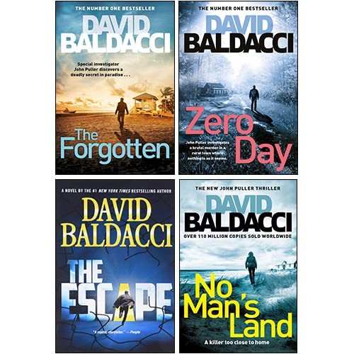 John Puller Series 4 Books Collection Set By David Baldacci (The Escape, The Fo, - Picture 1 of 1