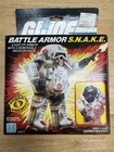 GI JOE ~ 1983 SNAKE BATTLE ARMOR ~ S.N.A.K.E. ~  100% COMPLETE Contents Sealed