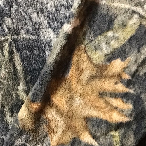 Mossy Oak Field Staff Men’s Large Camo Hunting Full-zip Polyester Fleece Jacket - Picture 10 of 23