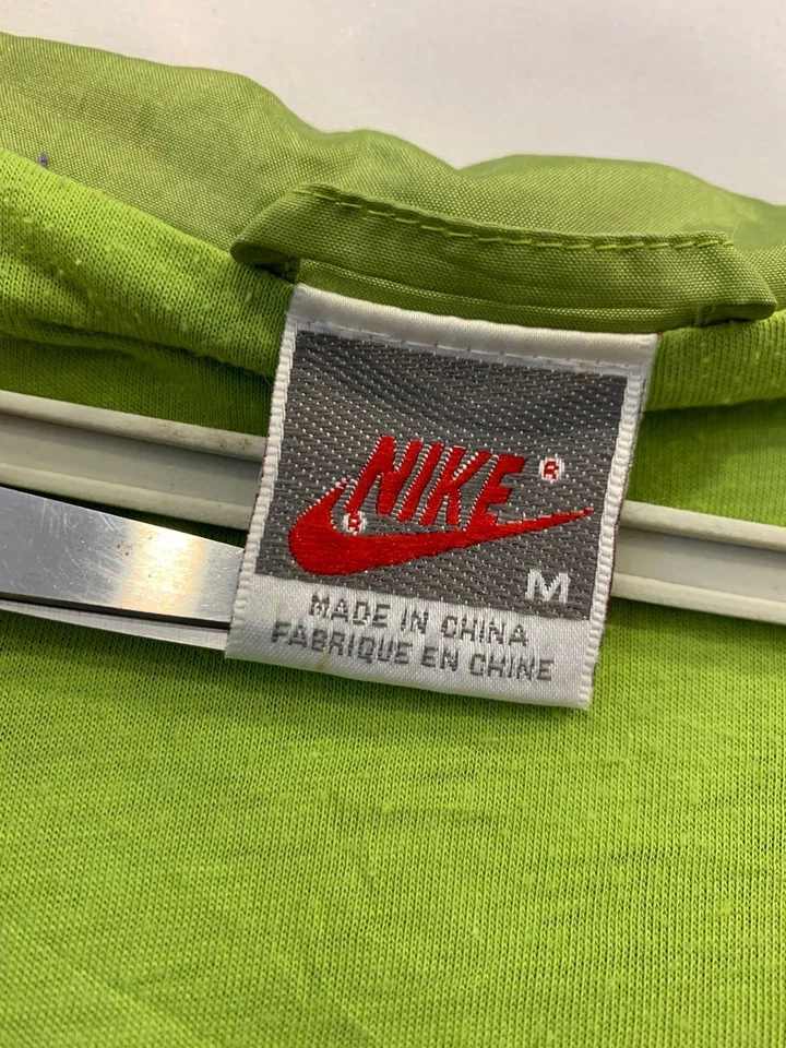 Vtg 90s Nike Windbreaker Tracksuit Purple Pink Green Retro Shell Suit Men’s M#30 - Image 4 of 4