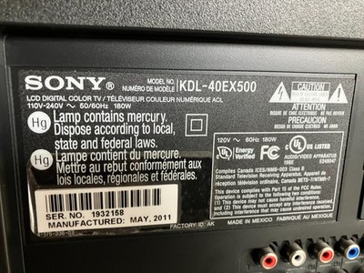 Sony KDL-40EX500 40