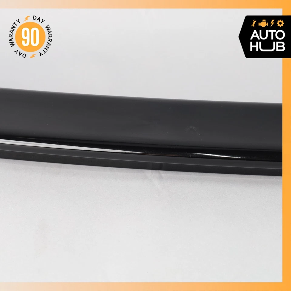 03-09 Mercedes W211 E63 AMG E350 tapa maletero moldura alerón negro OEM Foto 3 de 4