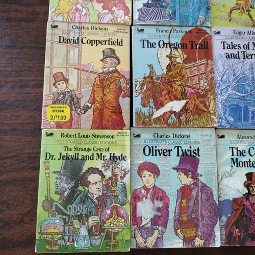 Mini Illustrated Classic Editions Moby Books Lot of 9 - Little Woman 1977 - Bild 2 von 17