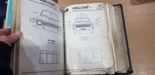 1960-1966 FORD FALCON XK , XL , XM , XP AUSTRALIAN FACTORY PARTS CATALOGUE - Picture 13 of 20