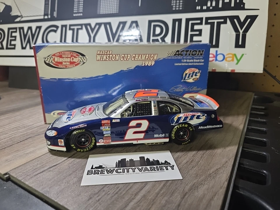 2003 Action Rusty Wallace #2 Miller Lite/The Victory Lap 1:24 - Image 2 of 4