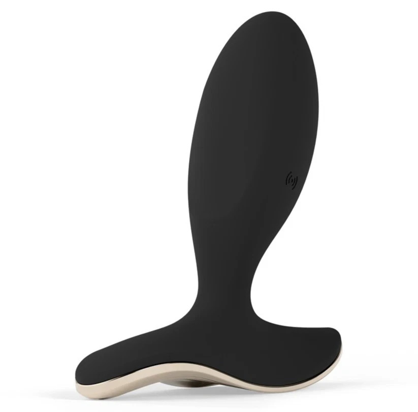 LELO Surfer 2 Unisex Anal Vibrating Butt Plug Silicone App Controlled Black - Image 5