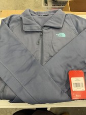 Chaqueta para mujer The North Face Grisley gris polar cremallera completa talla XL