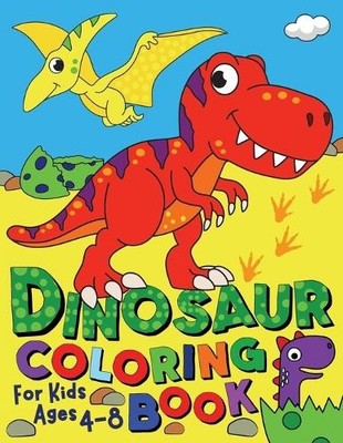 Silly Bear Dinosaur Coloring Book for Kids ages 4-8 (Taschenbuch)