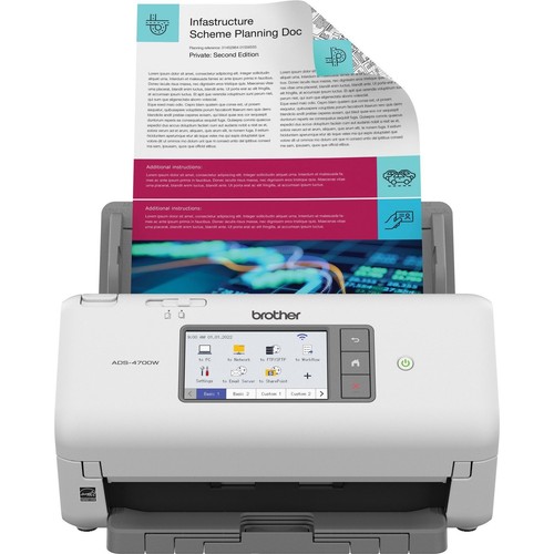 Brother ADS-4700W Cordless Sheetfed Scanner - 600 x 600 dpi Optical (ads4700w) - Picture 7 of 9