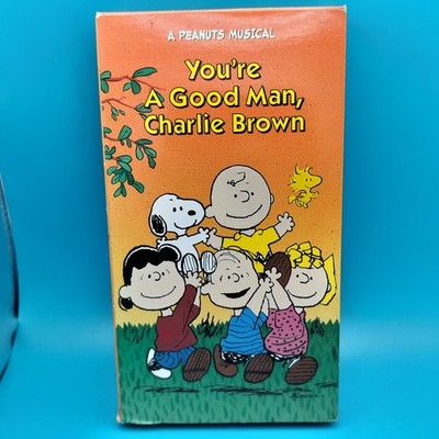 You're A Good Man, Charlie Brown VHS 1985 Peanuts Musical Animated Tape