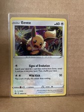 Eevee SWSH118 SWSH: Sword & Shield Promo Cards Holo