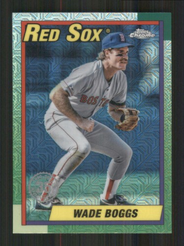 2025 Topps '90 Topps Silver Pack Chrome #T90C6 Wade Boggs Boston Red Sox 191115