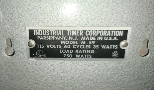 MASTER Time O Lite Industrie Dunkelkammer Zeitschaltuhr M-59 Vintage - leuchtet! NEUWERTIG! Getestet - Bild 5 von 6