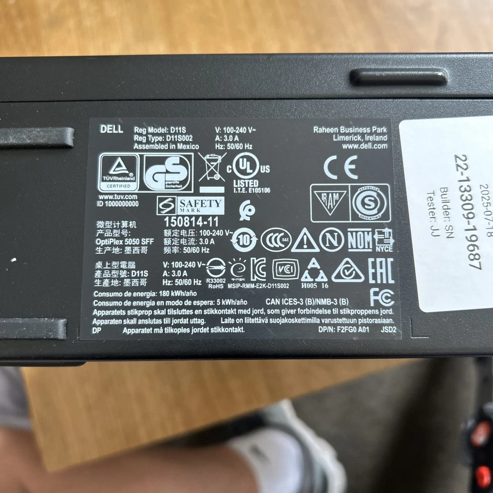 Dell OptiPlex 5050 Desktop SFF I5-7500 32GB RAM 256 SSD WIFI Windows 11 - Image 2 of 4