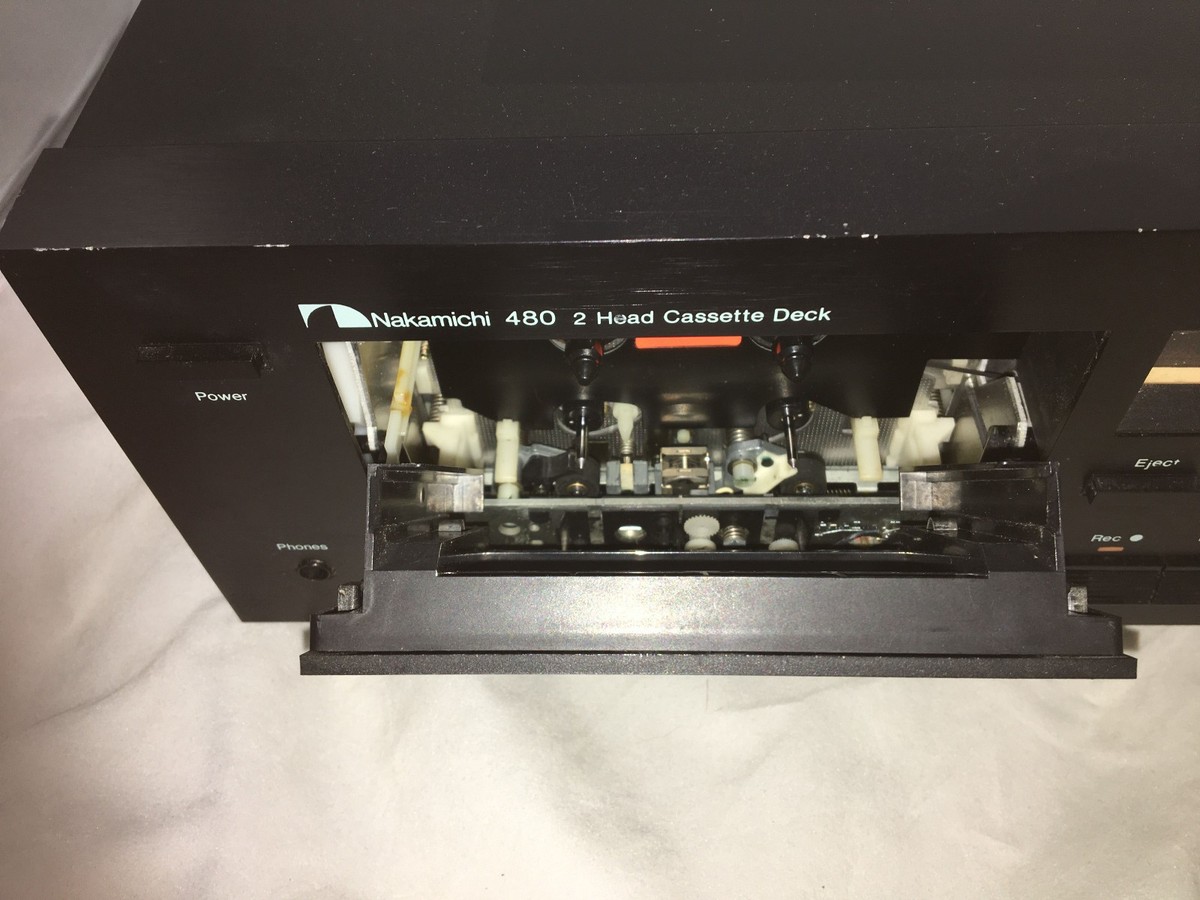 Nakamichi 480 2 head cassette deck Recently Serviced | eBay