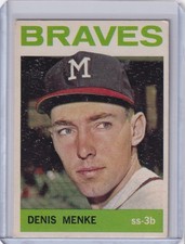 1964 Topps Baseball #53 Denis Menke - Milwaukee Braves