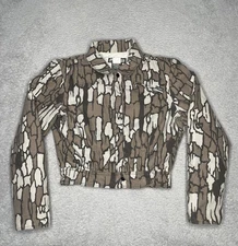 Rare VTG Trebark Camouflage Thinsulate 3M Outdoors Jacket Women Sz 14 USA Made