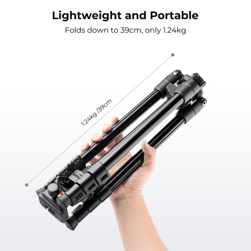 K&F Concept 64 inch/163cm Camera Tripod,Lightweight Travel Outdoor DSLR Tripo... - Picture 3 of 6