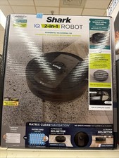 Shark IQ 2in1 Robot Vacuum  Mop with Home Mapping Dual Edge Side Brush - Black