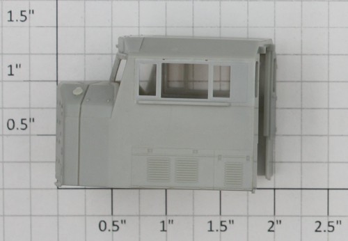 Athearn 67469 HO Unpainted SD-60 Cab Shell - Picture 3 of 5