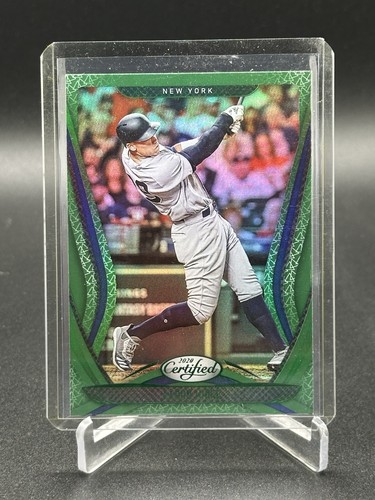 2020 Panini - Certified AARON JUDGE #23 Green New York Yankees