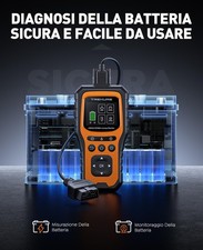 Booster Avviamento Auto OBD2 Diagnostica 7000A Avviatore Emergenza Portatile - Miniatura 4