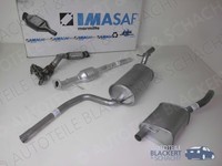 Imasaf Auspuffanlage Komplett + Kat für Ford Focus SchräGheck 1.6 16V 1998-2004