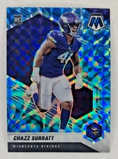 2021 Panini Mosaic - Rookies Chazz Surratt #368 Reactive Blue Mosaic Prizm (RC)