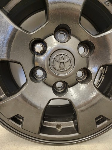 Replacement Alloy Wheel For 2005-2015 Toyota Tacoma 16X7 Inch Black Rim 3 - Picture 6 of 22