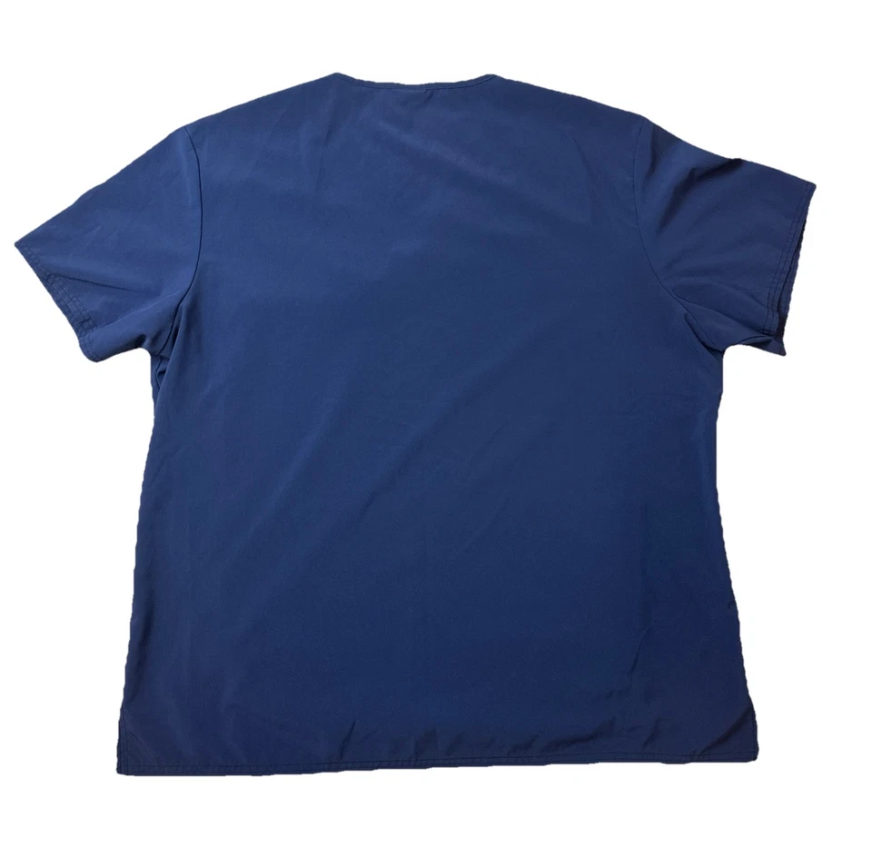 Y2K Marvel AOP Spider Man Scrub Top Unisex Size XL All Over Print City Skyline - Image 2 of 4