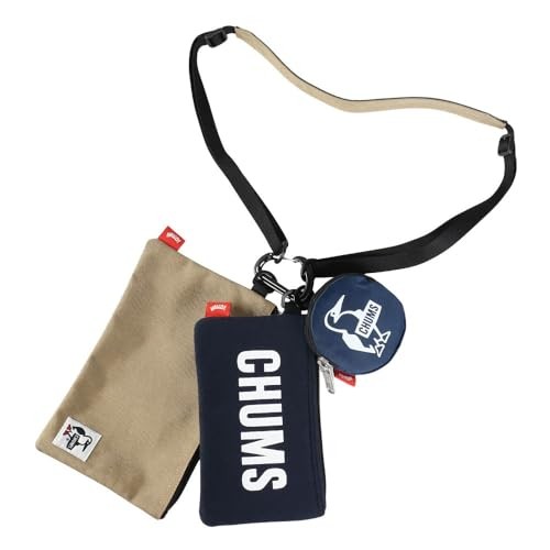 CHUMS (チャムス) Uomo Basic Navy x Beige Taglia Unica Giappone - Foto 1 di 5