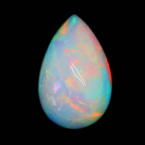 11.03cts Superbright Patchwork Harlequin Pattern Fabulous Ethiopian Welo Opal
