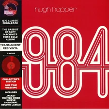 HOPPER, Hugh - 1984 - Vinyl (red vinyl LP with obi-strip)