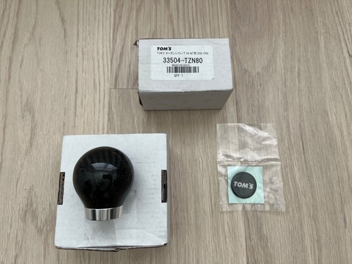 TOMS Genuine JDM CARBON SHIFT KNOB MT FOR TOYOTA 86 FRS BRZ  ZN6 33504-TZN80