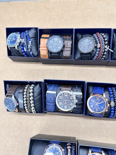 AMAZON WHOLESALE LOT OF 69 WATCHES + BRACELETS + BANDS CONTEMPO BRAND - Picture 8 of 12