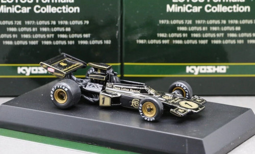 Kyosho 1/64 Lotus Classic Team Formula Collection 72E F1 No.1 1973 E.Fittipaldi - Imagen 3 de 5