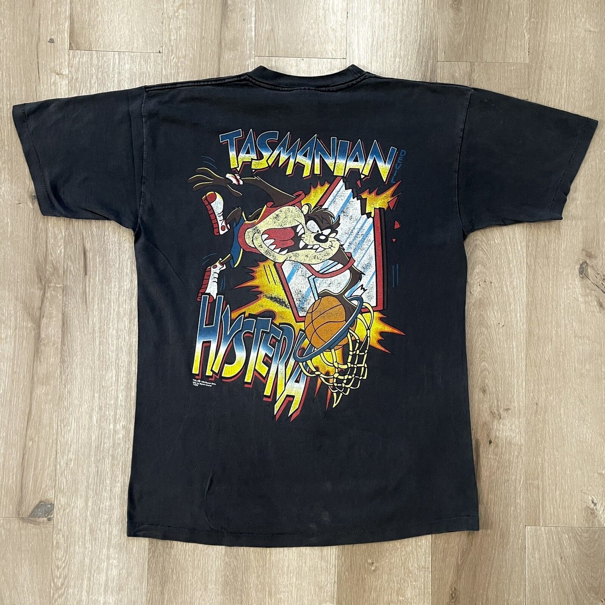 Vintage 1994 WB Looney Tunes Taz's Sports Club Space Jam