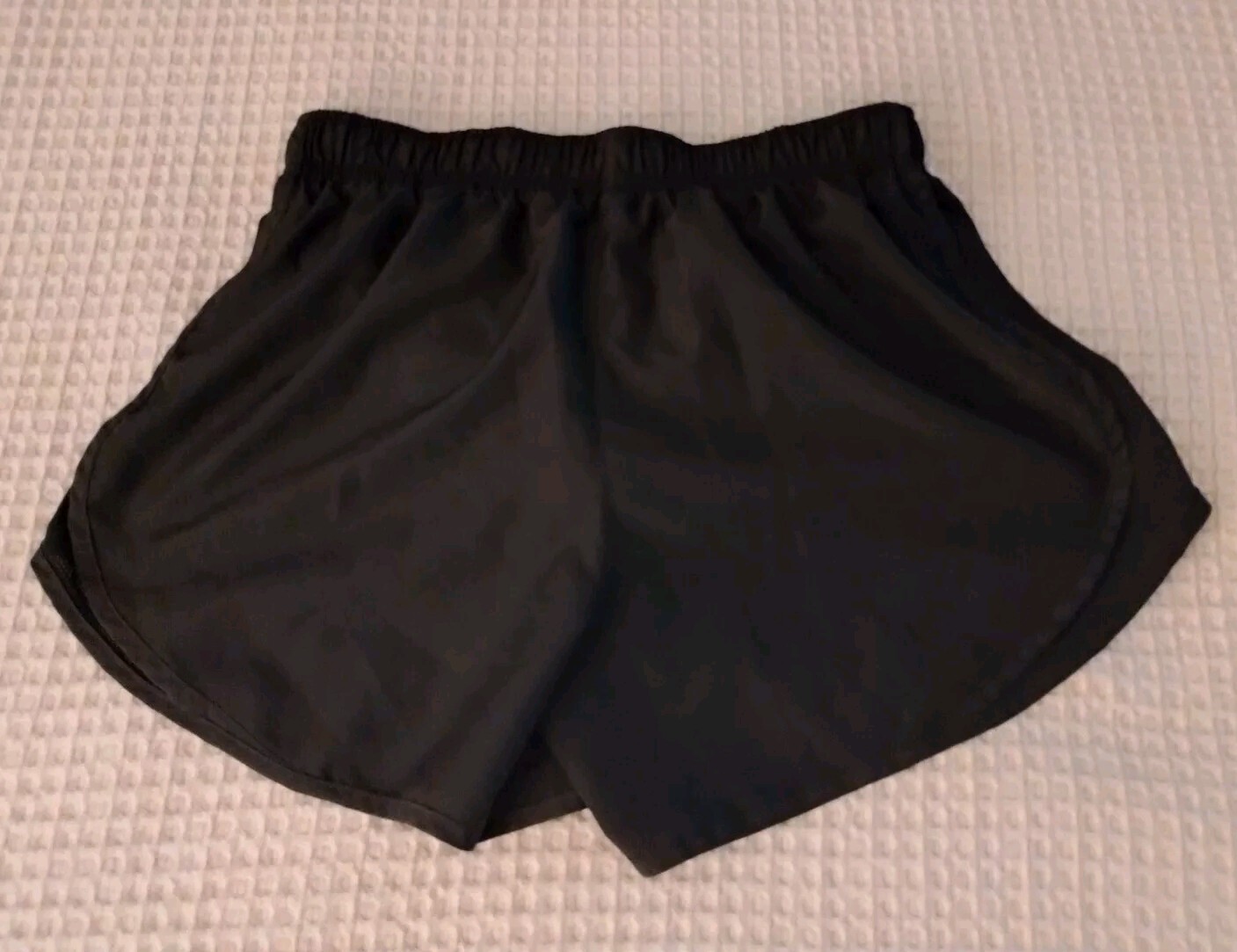 Nike Women's Solid Black Lined Running Shorts Siz… - image 7