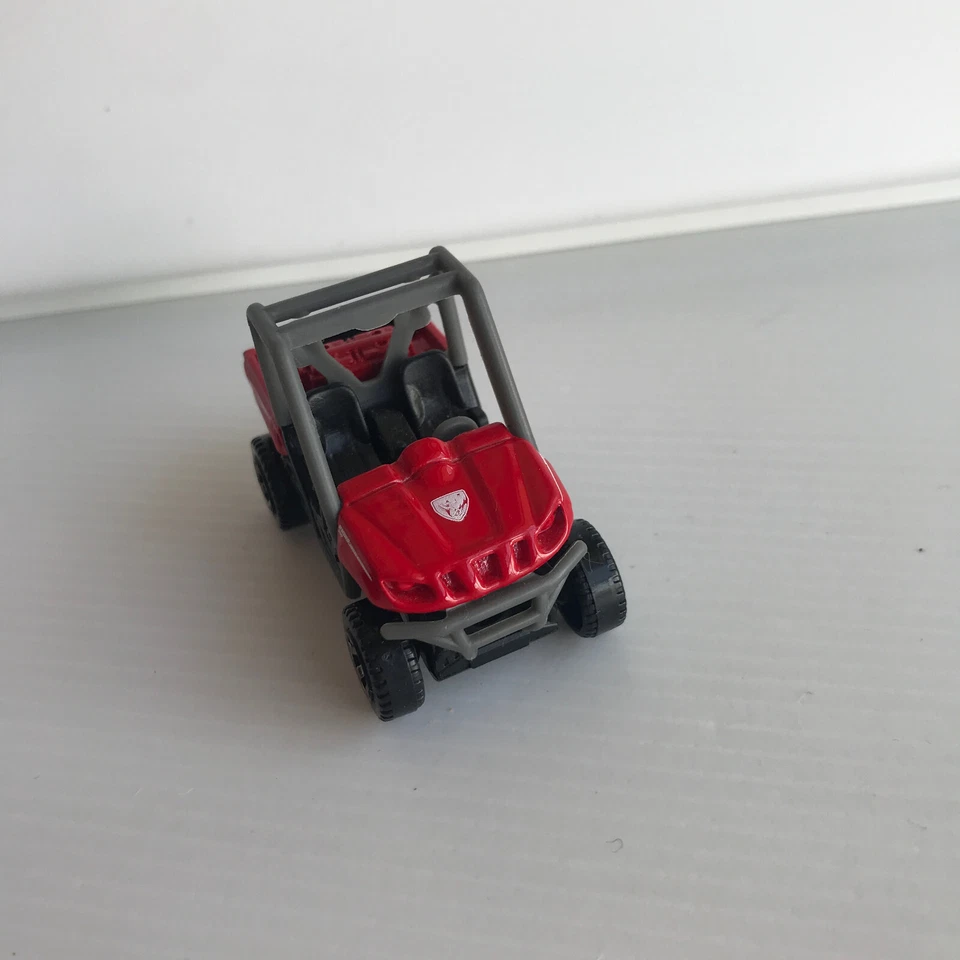 2009 YAMAHA RHINO 4X4 ATV WITH R.O.P.S. RED #30782 MATCHBOX DIECAST 1/55 - Image 2 of 4