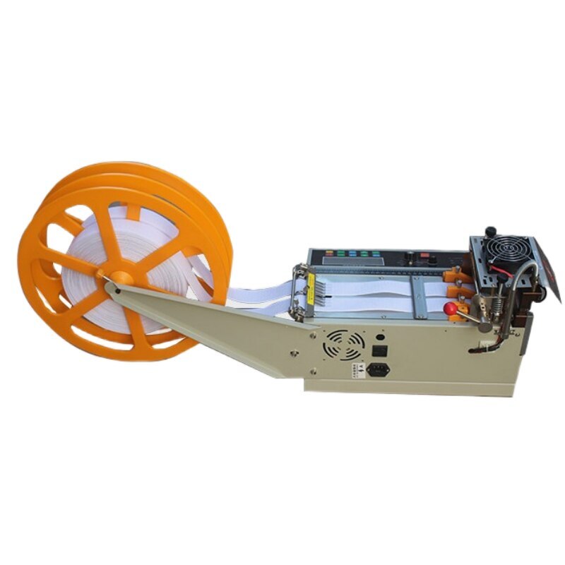 Cold Hot Dual Use Belt Cutting Machine Automatic Electric Ribbon Cutter
