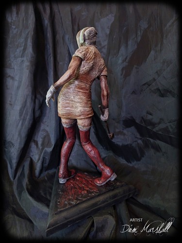Silent Hill Figure, Escultura Estatua Handmade Kit Resin. nurse - Picture 6 of 10