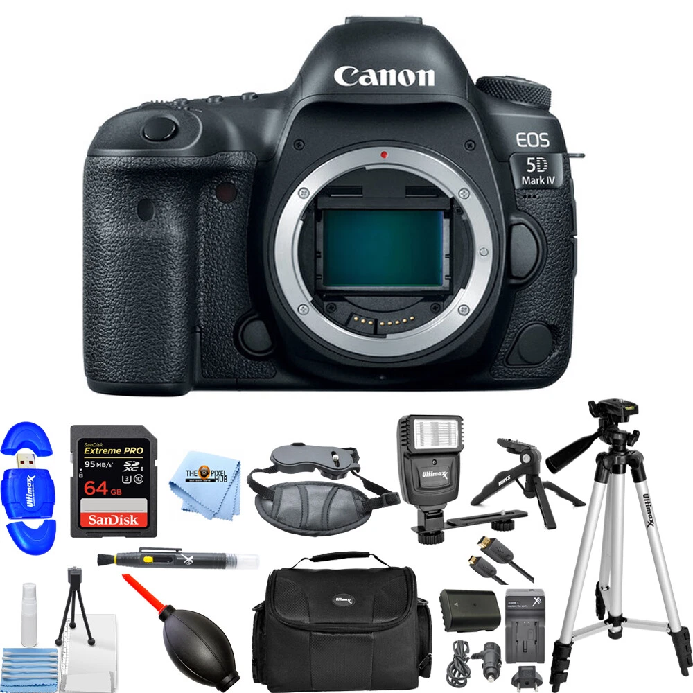 Cámara Digital Canon DSLR EOS 5D Mark IV (solo cuerpo) – WM FOTO & VIDEO