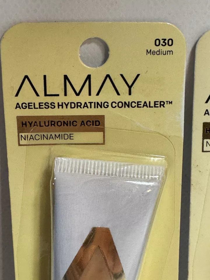 2-Almay Ageless Hydrating Concealers Medium Shade 030 Cover Up Makeup Face - Image 2 of 4