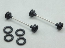 Pro-Trax O-Ring Front Axle Sets for Tyco 440x2 Narrow Tomy Mega-G, Mega-G