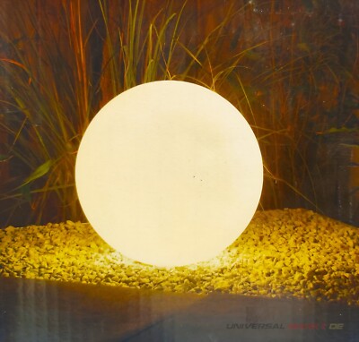 LED Kugelleuchte Season Lights Moon 30 RGB+Warmweiß 2W Ø30cm 12V Plug&Play