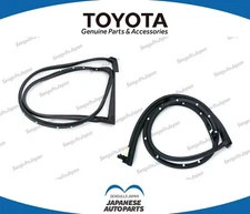 Toyota Genuine Land Cruiser 70 76 77 Back Door Weatherstrip Right & Left Set OEM