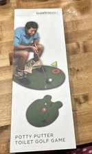Potty Putter Toilet Golf Game New .